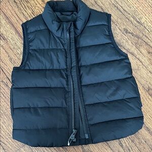 GAP Baby Black ColdControl Puffer Vest